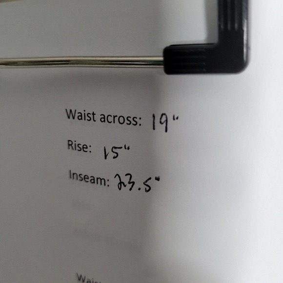 NWT Eloquii womens sz 16 Linen Wide Leg Pants slacks pull on tan brown cropped - Picture 5 of 8